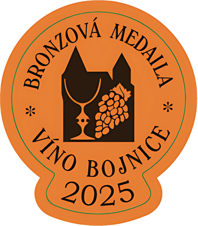 VÍNO BOJNICE 2025 mezinárodní - bronzová medaila